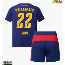 RB Leipzig David Raum #22 Replica Away Minikit 2025-26 Short Sleeve (+ pants)